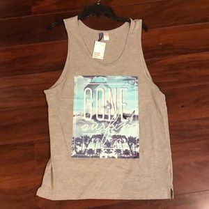 H&M NWT men’s “gone surfin” tank